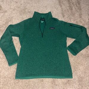 Patagonia Teal Fleece Pullover
